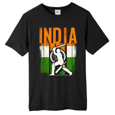 India Cricket Supporters Jersey Indian Cricket Fans Tall Fusion ChromaSoft Performance T-Shirt