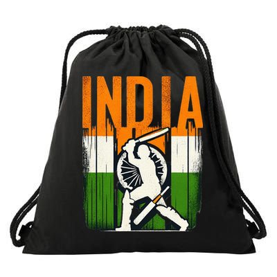 India Cricket Supporters Jersey Indian Cricket Fans Drawstring Bag