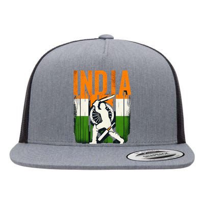 India Cricket Supporters Jersey Indian Cricket Fans Flat Bill Trucker Hat