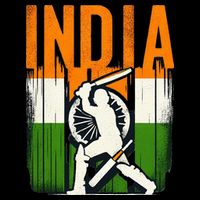 India Cricket Supporters Jersey Indian Cricket Fans Baby Bodysuit