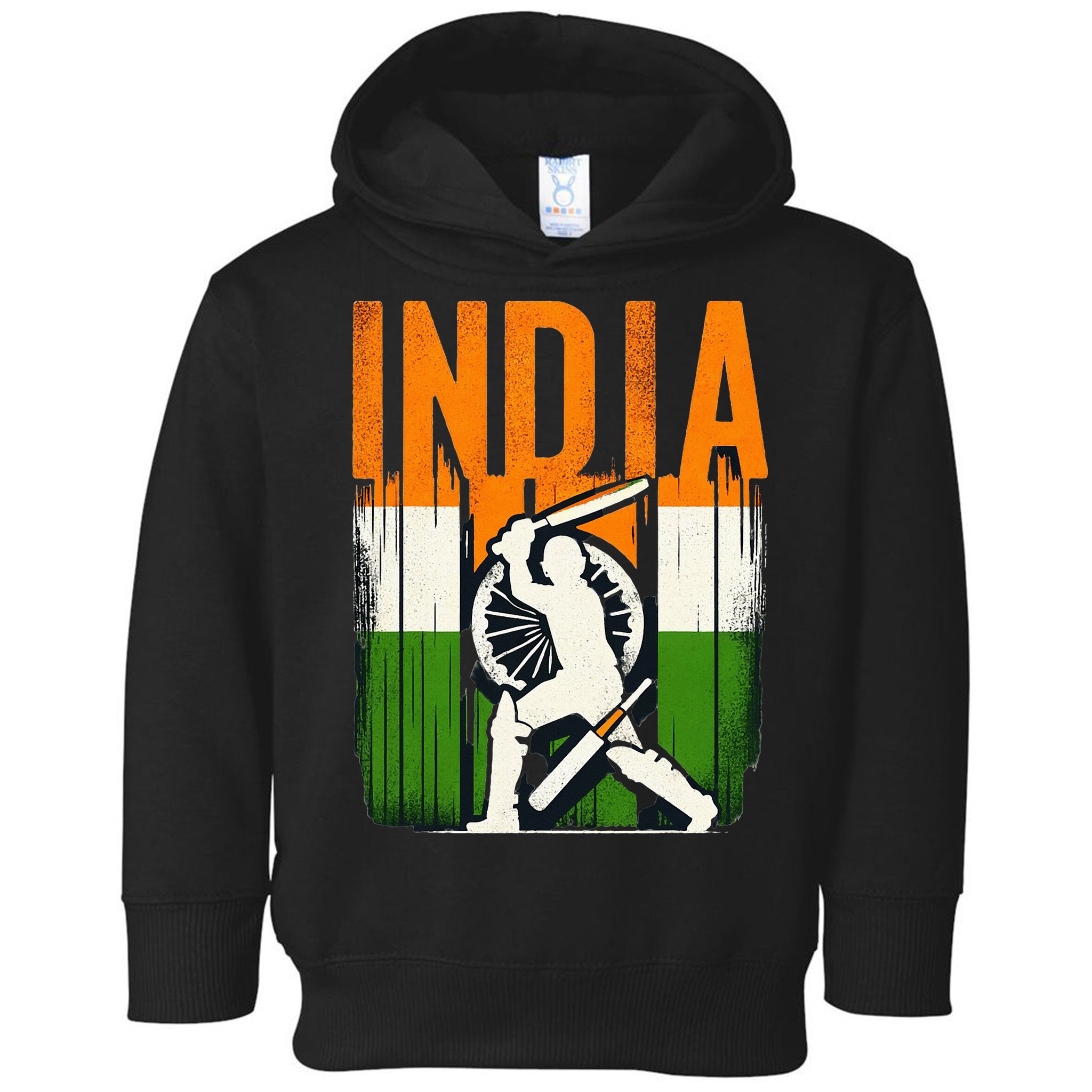 India Cricket Supporters Jersey Indian Cricket Fans Toddler Hoodie