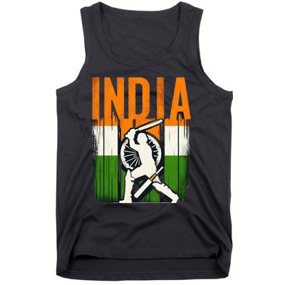 India Cricket Supporters Jersey Indian Cricket Fans Tank Top