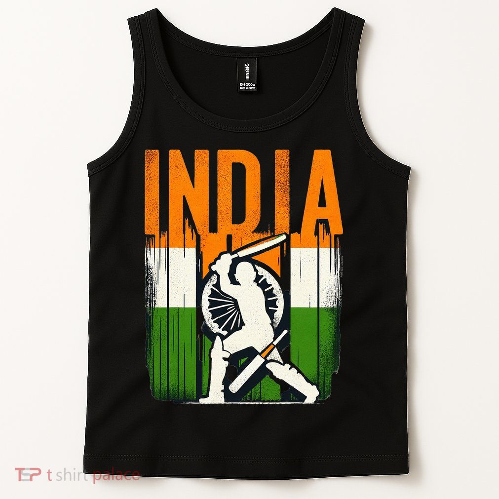 India Cricket Supporters Jersey Indian Cricket Fans Tank Top