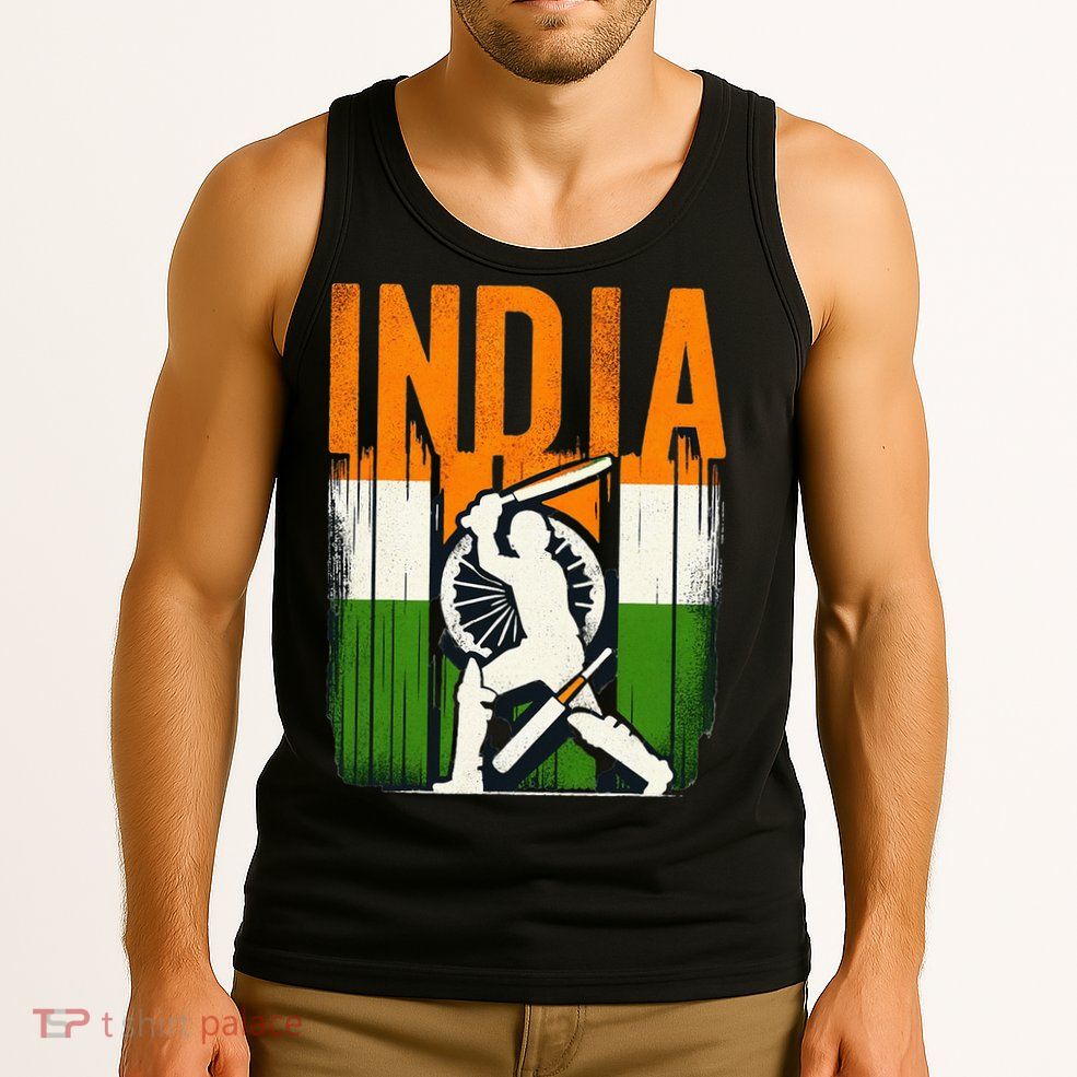 India Cricket Supporters Jersey Indian Cricket Fans Tank Top