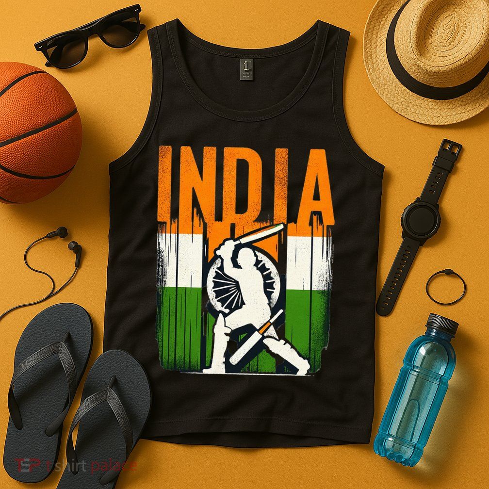 India Cricket Supporters Jersey Indian Cricket Fans Tank Top
