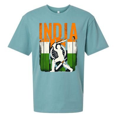 India Cricket Supporters Jersey Indian Cricket Fans Sueded Cloud Jersey T-Shirt