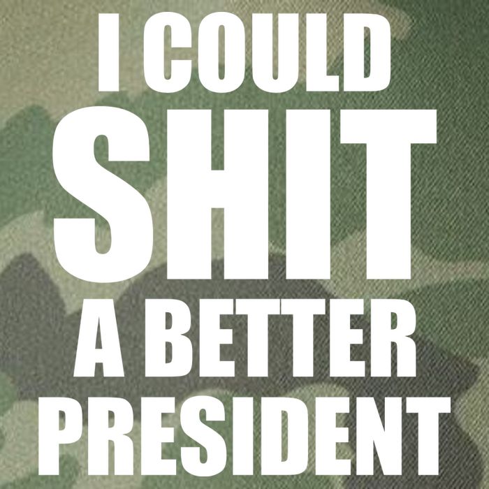 I Could Sh*t A Better President Funny Anti Biden Legacy Tie Dye Trucker Hat