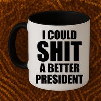 I Could Sh*t A Better President Funny Anti Biden Mug