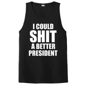 I Could Sh*t A Better President Funny Anti Biden PosiCharge Competitor Tank