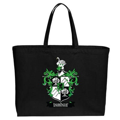 Isibindi Courage School Spirit Courageous Green Cotton Canvas Jumbo Tote