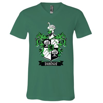 Isibindi Courage School Spirit Courageous Green V-Neck T-Shirt