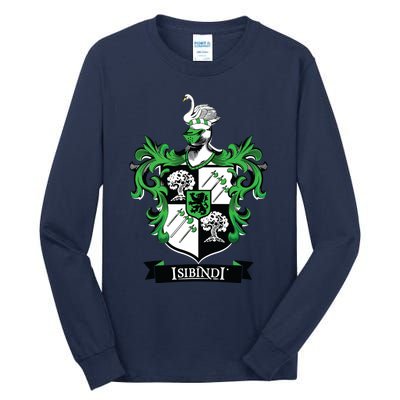 Isibindi Courage School Spirit Courageous Green Tall Long Sleeve T-Shirt