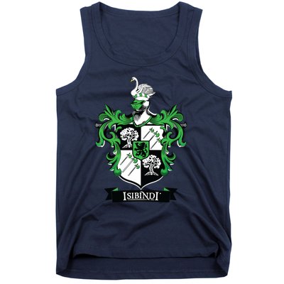 Isibindi Courage School Spirit Courageous Green Tank Top