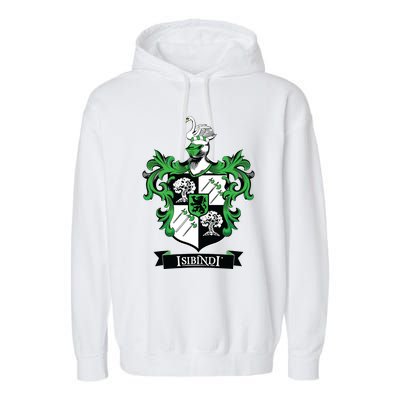 Isibindi Courage School Spirit Courageous Green Garment-Dyed Fleece Hoodie