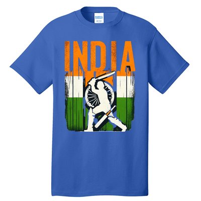 India Cricket Supporters Jersey  Indian Cricket Fans  Tall T-Shirt