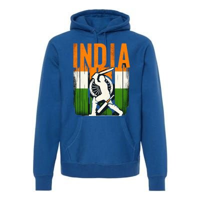 India Cricket Supporters Jersey  Indian Cricket Fans  Premium Hoodie