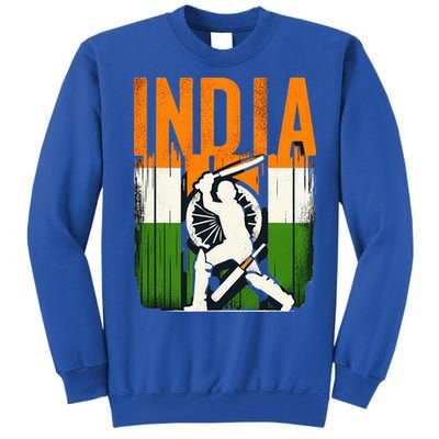 India Cricket Supporters Jersey  Indian Cricket Fans  Tall Sweatshirt