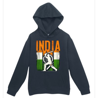 India Cricket Supporters Jersey  Indian Cricket Fans  Urban Pullover Hoodie