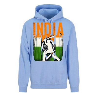 India Cricket Supporters Jersey  Indian Cricket Fans  Unisex Surf Hoodie