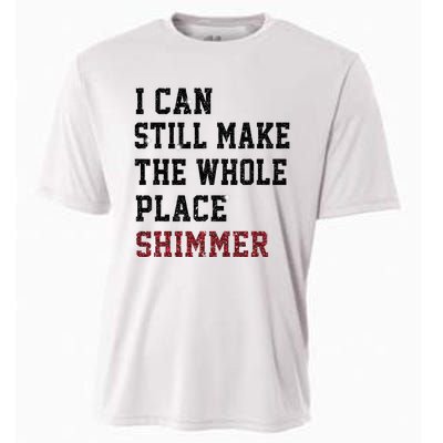 I Can Still Make The Whole Place Shimmer Disco Ball  Cooling Performance Crew T-Shirt