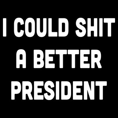I Could Shit A Better President T-Shirt