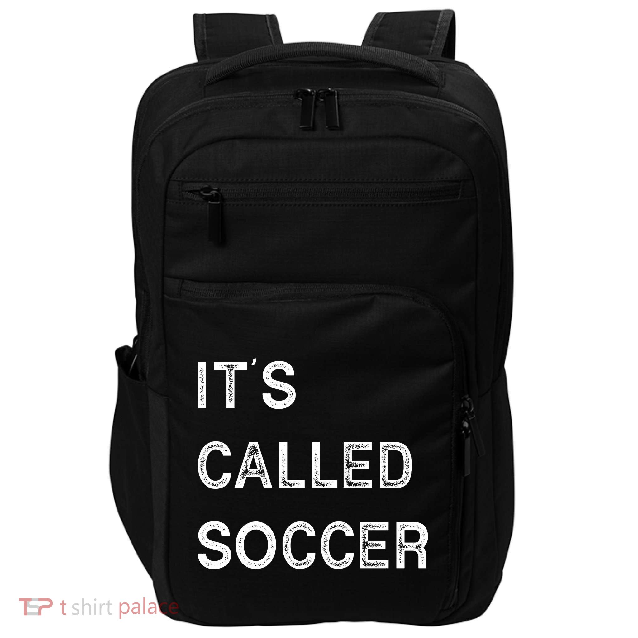 It's Called Soccer Funny World USA Football Cup Impact Tech Backpack