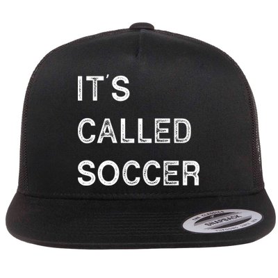 It's Called Soccer Funny World USA Football Cup Flatbill Hat