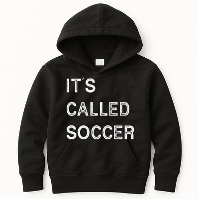It's Called Soccer Funny World USA Football Cup Kids Hoodie