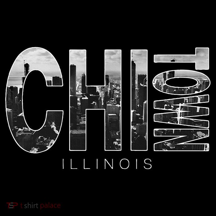 Illinois Chicago Skyline Chi Town Kids T-Shirt