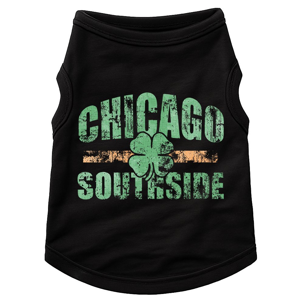 Irish Chicago Southside St Patricks Day Southsider Hoodie Doggie Tank