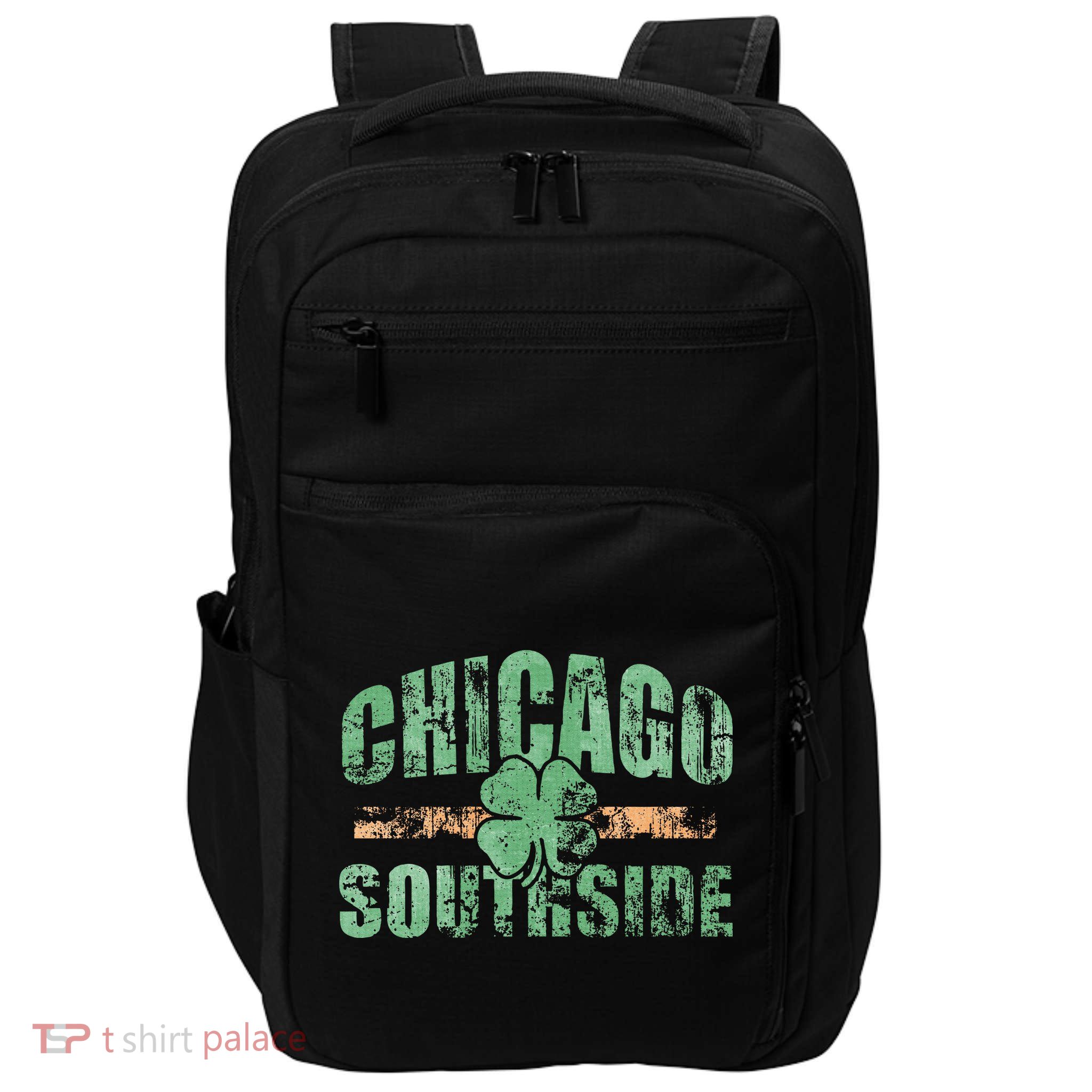 Irish Chicago Southside St Patricks Day Southsider Hoodie Impact Tech Backpack