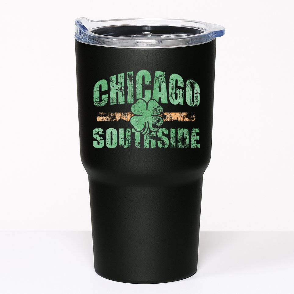 Irish Chicago Southside St Patricks Day Southsider Hoodie Tumbler