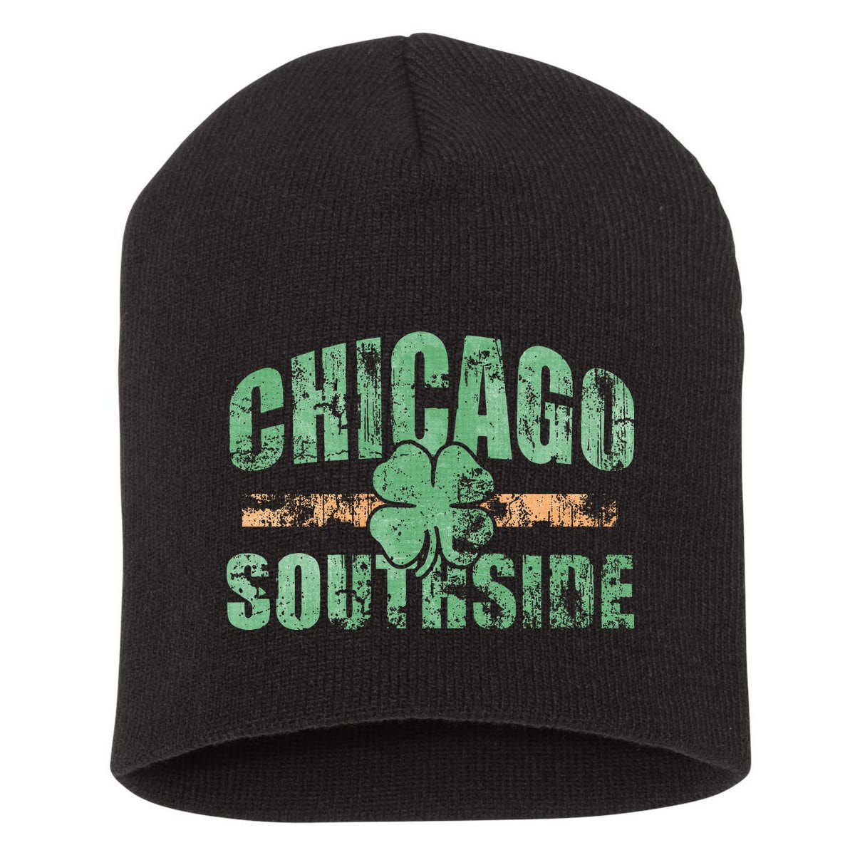 Irish Chicago Southside St Patricks Day Southsider Hoodie Short Acrylic Beanie