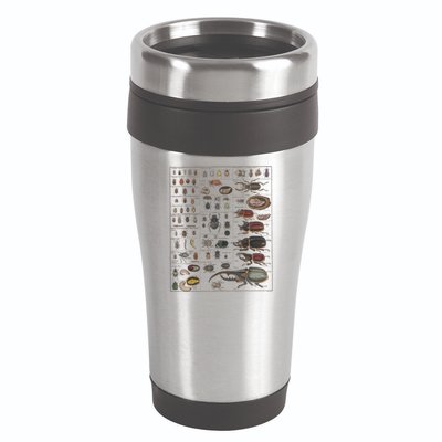 Insects Collection Species Bugs Vintage Chart Entomology 16oz Travel Tumbler