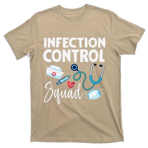 Infection Control Squad Nurse Prevention Nursing Rn Medical T-Shirt