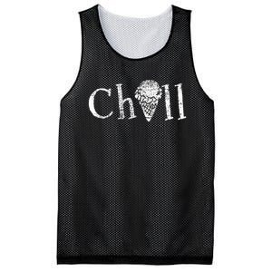 Ice Cream Summer Snack Gift Mesh Reversible Basketball Jersey Tank