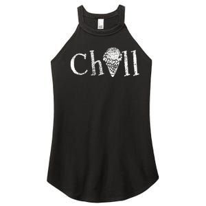 Ice Cream Summer Snack Gift Women's Perfect Tri Rocker Tank