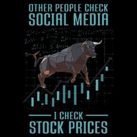 I Check Stock Prices Stock Option Trading Stock Analyst Drawstring Bag