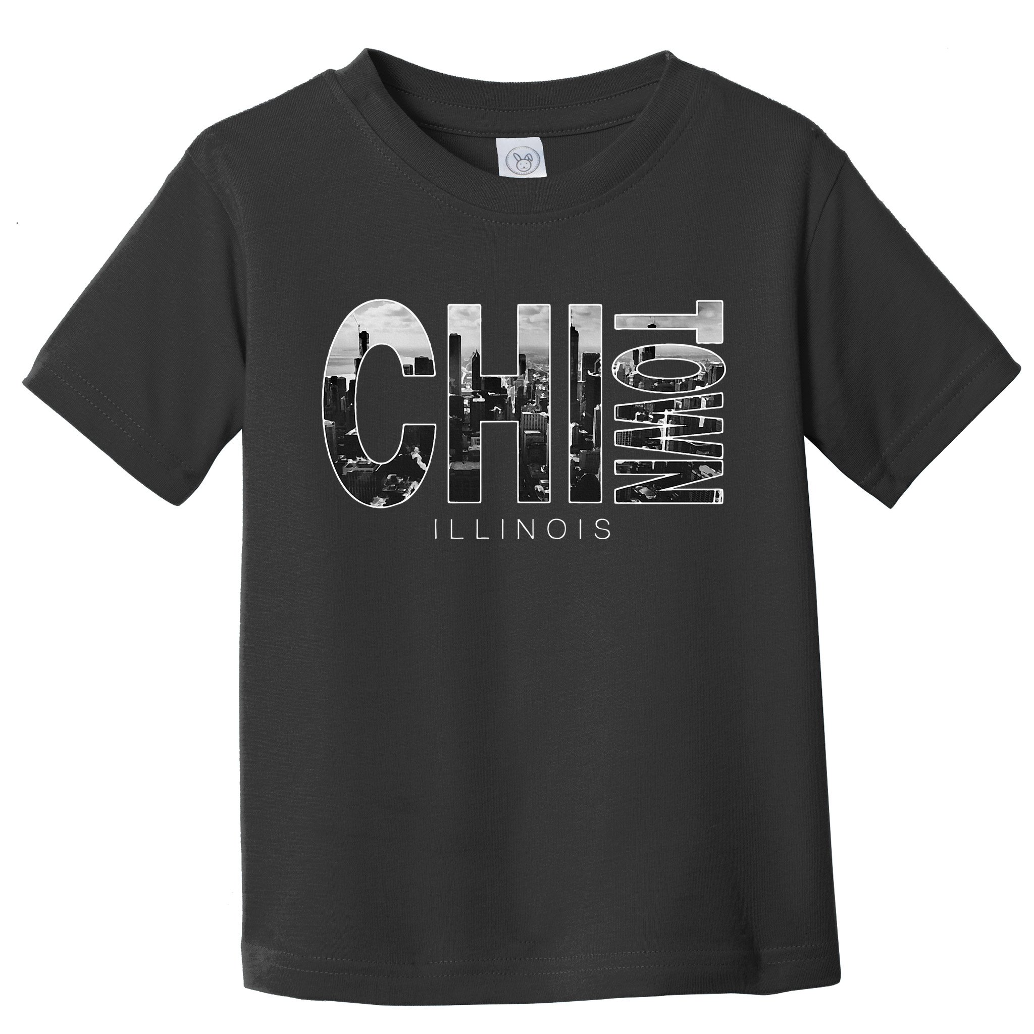 Illinois Chicago Skyline Chi Town Toddler T-Shirt