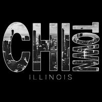 Illinois Chicago Skyline Chi Town Womens T-Shirt