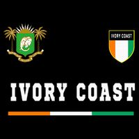 Ivory Coast Sportsoccer Jersey Flag Football Doggie Tank