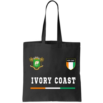 Ivory Coast Sportsoccer Jersey Flag Football Bag