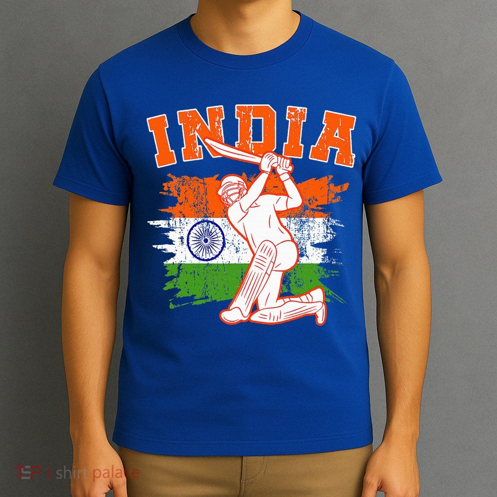 India Cricket Supporters Jersey  Indian Cricket Fans  T-Shirt