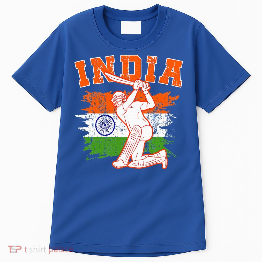 India Cricket Supporters Jersey  Indian Cricket Fans  Tall T-Shirt
