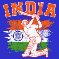 India Cricket Supporters Jersey  Indian Cricket Fans  Tall T-Shirt