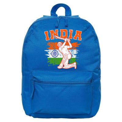 India Cricket Supporters Jersey  Indian Cricket Fans  16 in Basic Backpack