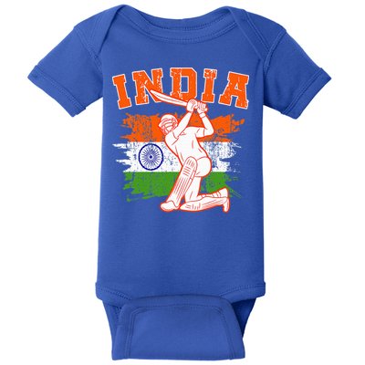India Cricket Supporters Jersey  Indian Cricket Fans  Baby Bodysuit