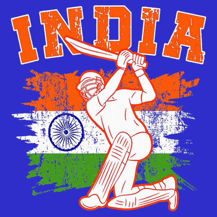 India Cricket Supporters Jersey  Indian Cricket Fans  Toddler T-Shirt