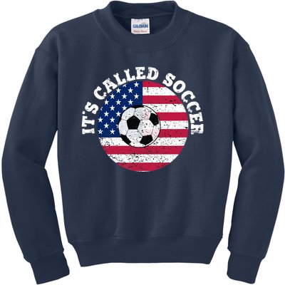 It's Called Soccer Kids Sweatshirt