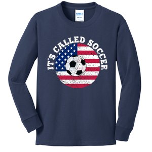 It's Called Soccer Kids Long Sleeve Shirt